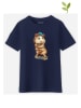 WOOOP Shirt "Skateboard Hamster" in Dunkelblau