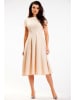 Awama Kleid in Beige