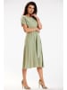 Awama Kleid in Khaki