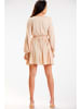 Awama Kleid in Beige