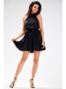 Awama Kleid in Schwarz