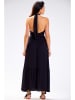 Awama Kleid in Schwarz