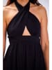 Awama Kleid in Schwarz