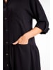 Awama Kleid in Schwarz