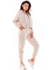 Awama Sweatjacke in Creme