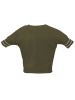 SomeOne Kids Shirt "Awkward" in Khaki