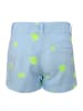 SomeOne Kids Shorts "Lelo" in Hellblau/ Weiß/ Limette