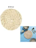 every ware 4er-Set: Tischsets in Natur - Ø 34 cm