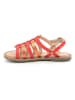 Kickers Skórzane sandały "Dixon" w kolorze pomarańczowym