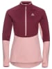 Odlo Fleecepullover "Sesvenna" in Rosa/ Bordeaux