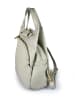 Mila Blu Leren rugzak "Fico" grijs - (B)29 x (H)30 x (D)12 cm