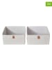 STORE IT 2er-Set: Organizer in Creme - (B)30 x (H)15 x (T)30 cm