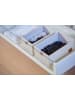 STORE IT Organizery (2 szt.) w kolorze kremowym - 15 x 15 x 30 cm