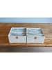 STORE IT Organizery (2 szt.) w kolorze kremowym - 30 x 15 x 30 cm