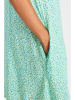NÜMPH Sukienka "Nulydia" w kolorze jasnozielono-niebieskim