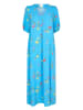 NÜMPH Sukienka "Nupayana" w kolorze błękitnym