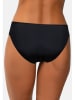 FreeU Menstruacyjne figi bikini w kolorze czarnym