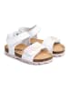 billowy Sandały w kolorze białym ze wzorem