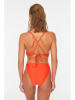trendyol Bikini-Hose in Orange
