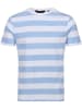 Regatta Koszulka "Ryeden" w kolorze błękitno-białym