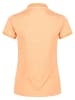 Regatta Functioneel poloshirt "Remex II" abrikooskleurig
