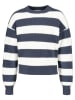 Garcia Trui donkerblauw/wit