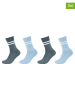 s.Oliver 4-delige set: sokken groen/lichtblauw
