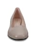 Ecco Leren pumps beige