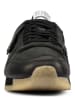 Clarks Leder-Sneakers in Schwarz