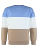 Blue Effect Sweatshirt lichtblauw/wit/beige