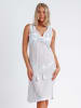 admas Sukienka plażowa w kolorze białym