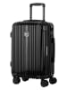 Travel World 2tlg. Hardcase-Trolleyset "JFK" in Schwarz