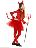 Carnival Party 3-delig kostuum "Devil" rood
