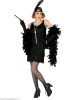 Widmann 2-częściowy kostium "20s Flapper" w kolorze czarnym