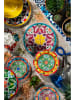 Trendy Kitchen by EXCÉLSA 12-częściowy zestaw talerzy "Bazar Medina" ze wzorem
