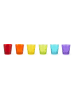 Trendy Kitchen by EXCÉLSA 6er-Set: Gläser "Barcellona" in Bunt - 245 ml