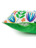 Trendy Kitchen by EXCÉLSA Kissen "Mexican Flowers" in Grün/ Bunt - (L)45 x (B)45 cm