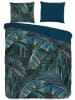 Pure Microvezel beddengoedset "Joost" blauw