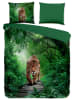 Pure Microvezel beddengoedset "Amazone" groen