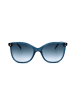 Levi's Damskie okulary przeciwsłoneczne w kolorze niebiesko-zielonym