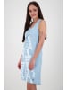 alife and kickin Kleid "Cameron" in Hellblau/ Weiß