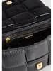 Christian Laurier Leder-Schultertasche "Leau" in Schwarz - (B)20 x (H)15 x (T)7 cm