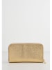 Christian Laurier Leder-Geldbörse "Mony" in Gold - (B)19,5 x (H)10,5 x (T)3 cm