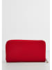 Christian Laurier Leren portemonnee "Mony" rood - (B)19,5 x (H)10,5 x (D)3 cm