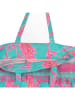 Isla Bonita by SIGRIS Schultertasche in Türkis/ Pink - (B)55 x (H)40 x (T)10 cm