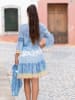Isla Bonita by SIGRIS Kleid in Hellblau