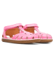 Camper Leren enkelsandalen "TWS" roze