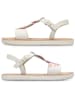 Camper Leder-Sandalen "TWS" in Creme