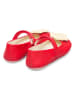 Camper Leren ballerina's met bandje "TWS" rood