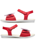 Camper Leder-Sandalen "TWS" in Rot